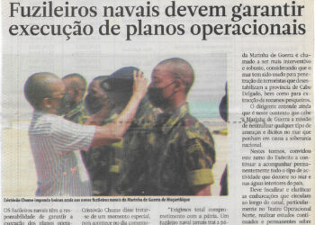 Segundo Ministério da Defesa: Fuzileiros navais devem garantir execução dos planos operacionais – 02 de Abril de 2022 (Notícias)