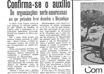 Confirma-se o auxílio de Organizações norte-americanas aos que pretendem levar desordem a Moçambique – 26 Setembro de 1964 (O Brado Africano)