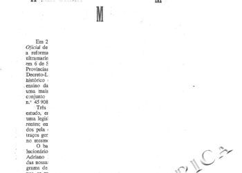 A Reforma do Ensino Primário Elementar (I) – 12 de Dezembro de 1964 (O Brado Africano)