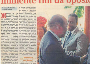 Democracia moçambicana pós-Afonso Dhlakama e Daviz Simango: Iminente fim da oposição em Moçambique? (2) – 19 de Maio de 2021 (Canal de Moçambique)