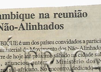 Moçambique na reunião dos Não-alinhados – 12 de Dezembro de 2002 (Notícias)