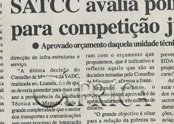Nos transportes e comunicações: SATCC avalia políticas para competição justa – aprovado orçamento daquela unidade técnica para 2003 – 13 de novembro de 2002 (Notícias)