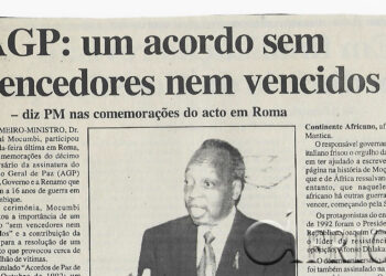 Acordo Geral de Paz (AGP): um acordo sem vencedores nem vencidos – 04 de Dezembro de 2002 (Notícias)
