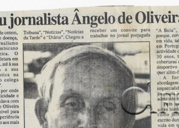 Morreu jornalista Ângelo de Oliveira – 27 de Março de 2001 (Notícias)