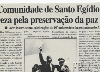 Comunidade de Santo Egídio reza pela preservação da paz – 22 de Junho de 2002 (Notícias)