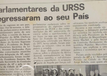 Parlamentares da URSS regressaram ao seu País – 09 de Setembro de 1984 (Tempo)