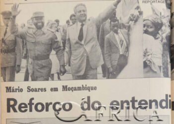 Soares em Moçambique: Reforço do entendimento mútuo – 09 de Setembro Mário de 1984 (Tempo)