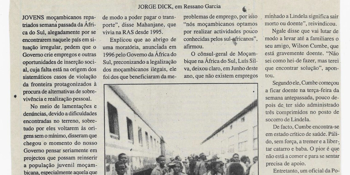 Deportados da RAS pedem emprego ao Governo – 16 de Setembro de 2002 (Notícias)