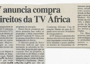 STV anuncia compra de direitos da TV África – 21 de Setembro de 2002 (Notícias)