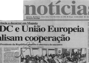 Em conferência a decorrer em Maputo: Comunidade do Desenvolvimento da África Austral (SADC) e União Europeia analisam cooperação – Presidente da República presidiu a abertura do encontro – 08 de Novembro de 2002 (Notícias)