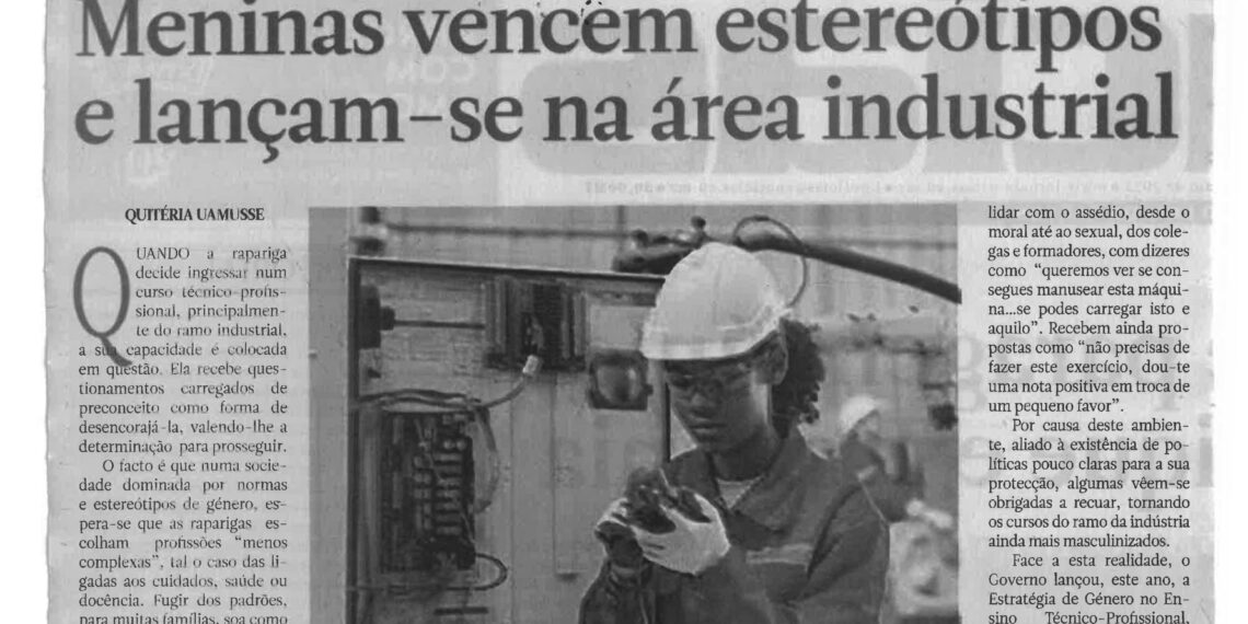 Meninas vencem estereótipos e lançam-se na área industrial – 09 de Maio de 2025 (Notícias)