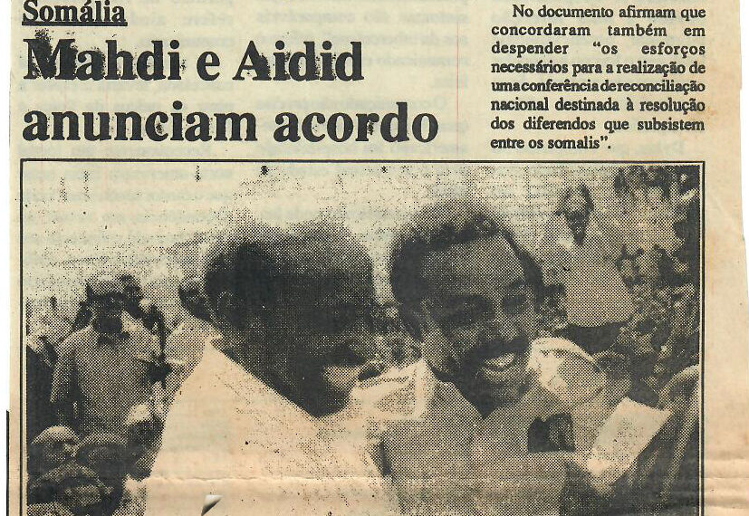 Somália: Mahdi e Aidid anunciam acordo – 30 de Maio de 1997 (Notícias)