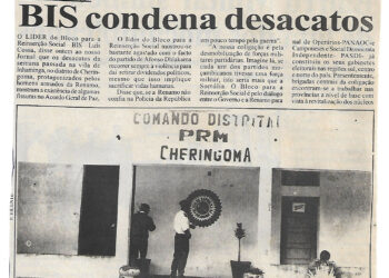 Em Inhambane – Bloco para a Reinserção Social (BIS) condena desacatos – 18 de Agosto de 2004