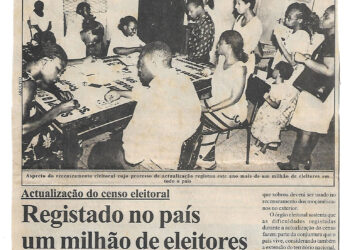 Actualização do censo eleitoral – Registado no país um milhão de eleitores – Secretariado Técnico de Administração Eleitoral (STAE) faz desde ontem, na Namaacha, radiografia do processo – 18 de Agosto de 2004