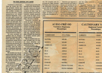 Luanda: O espelho da pobreza provocada pela guerra – 22 de Março de 1996