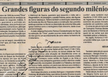 Grandes figuras do segundo milénio – 07 de Dezembro de 2003