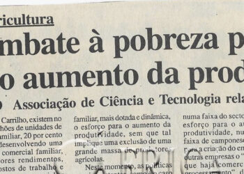 Na agricultura: Combate à pobreza passa pelo aumento da produtividade – Associação de Ciência e Tecnologia relança actividades – 10 de Outubro de 2002