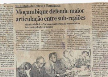 No âmbito da Defesa e Segurança: Moçambique defende maior articulação entre sub-regiões – Ministro da defesa Nacional, na abertura de um seminário internacional sobre a matéria – 23 de Janeiro de 2002