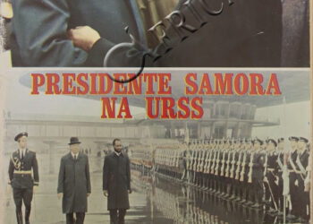 Presidente Samora na União das Repúblicas Socialistas Soviéticas (URSS) –  30 de Maio de 1976