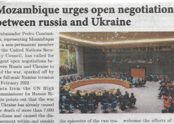 Mozambique urges open negociations between Russia and Ukraine – 24 de Janeiro de 2023