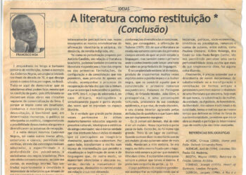 A literatura como restituição (conclusão) – Francisco Noa – 28 de Fevereiro de 2007