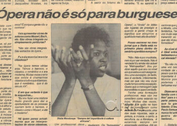 Stella Mendonça: Musa de Ópera – 13 de Janeiro de 1995