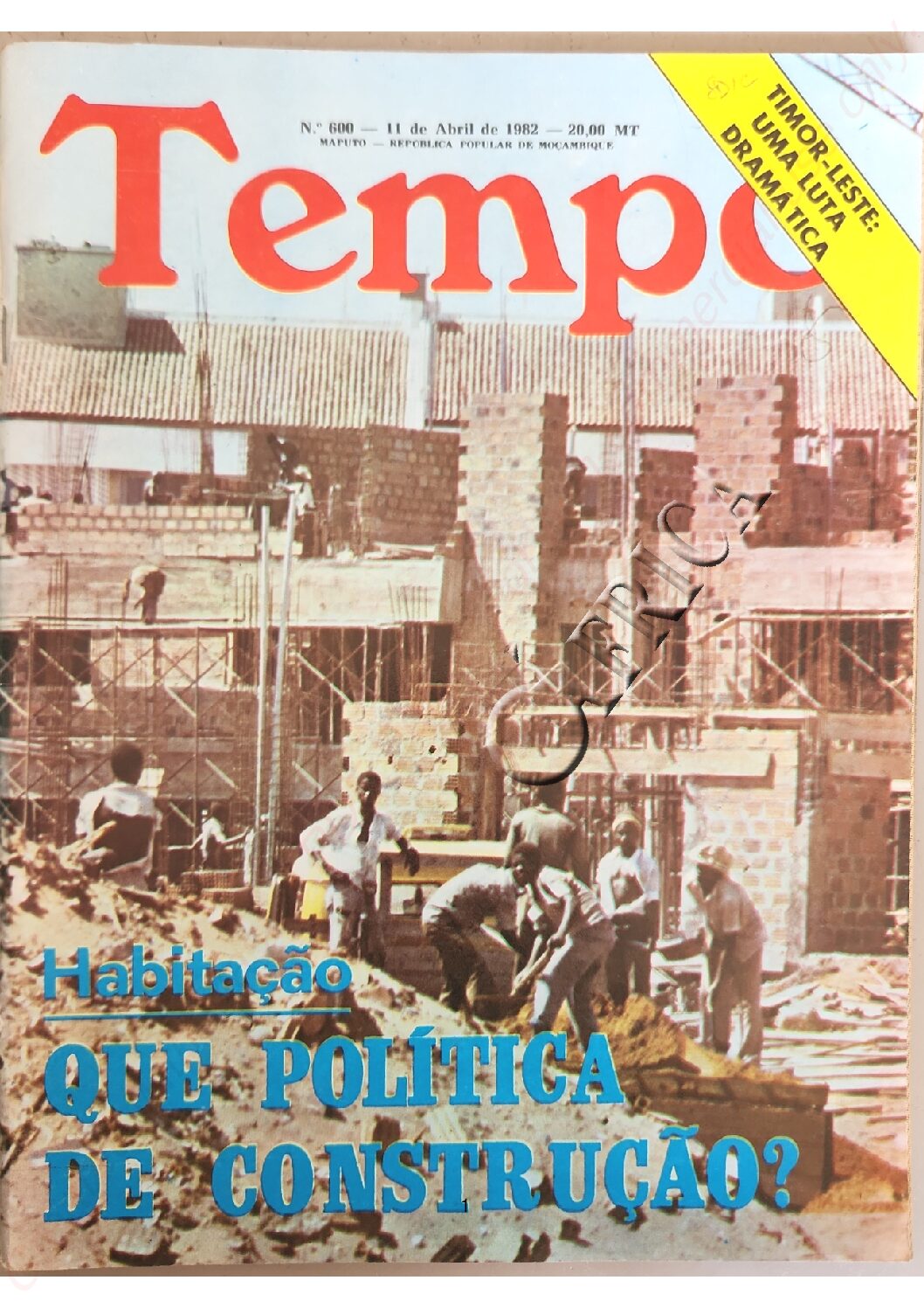 Habitação: Que Política de Construção?  – 11 de Abril de 1982