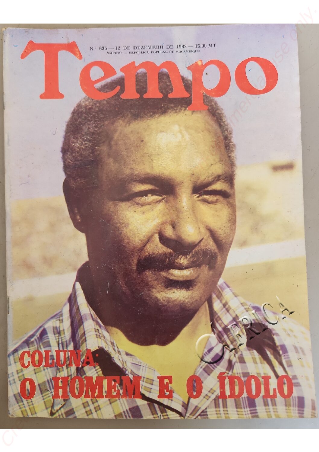 Coluna: O Homem e o Ídolo – 12 de Dezembro de 1982