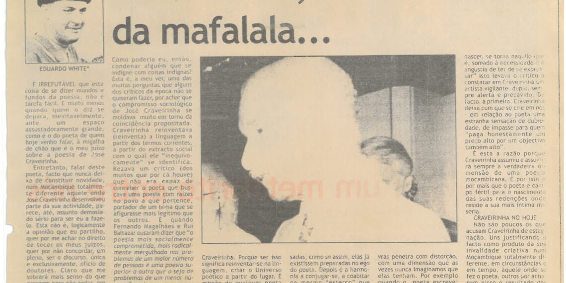 20 anos da Charrua: Craverinha, o empondeiro da Mafalala – 26 de Maio de 2004