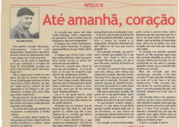 Música: Até amanhã, coração – 14 de Abril de 2004