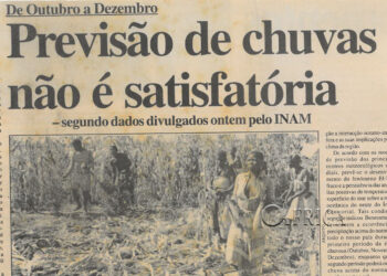 De Outubro a Dezembro: Previsão de chuvas não é satisfatória – 10 de Setembro de 2004