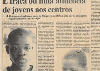 Recenseamento militar: É fraca ou nula a afluência de jovens aos centros – Responsáveis reeforçam apelo ao Ministério da Defesa para que os abrangidos regularizem cedo a sua situação – 08 de Janeiro de 2004
